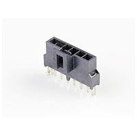 Molex 105311-3606 ຮອດເດີແລະຮ້ອງສາຍ NANOFIT HDR VT SGL FRK 6CKT 30AU BLK