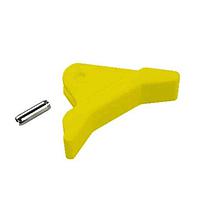 BIVAR CP-06 YW ກາດອອກ Card Ejectors PCB Card Ejector, 0.062 in. PCB Width, 1.13 in. Upturned Lever, Nylon, Yellow