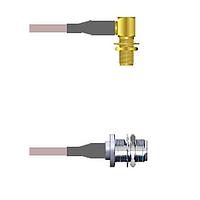 Amphenol Custom Cable Q-2Q021000R018i ສາຍສະບັບ RF SMA-RJB/N-SJB G316D 18I
