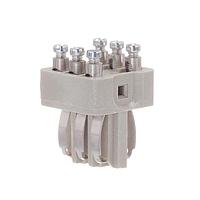 AMP Connectors - TE Connectivity 1-1103500-1 ອິນເຊີດ 6P SOLDER ST THRU HOLE