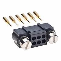 Harwin M80-5620805 ກອງສາຍສະຫນອງ 04+04 DIL MALE L/BORE REV/FJS