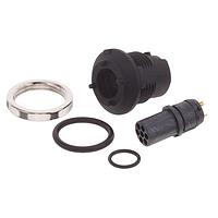 Amphenol Alden 320406 ຕົວເຊື່ອມ R Pnl Mnt Solder Cup 3 Pole 22 AWG