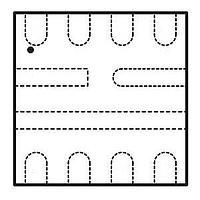 Texas Instruments TPS62097RWKR ຕົວຄວບຄຸມບັກຊັ້ນຊັ້ນ 2-A ລົດລະດັບລົງດ້ວຍການເລືອກ A 595-TPS62097RWKT