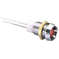 Bulgin LH1050WL3700 ອິນດິເຄດເຕີ T1-3/4 LH Chrome ມີ LED ແດງ 1.7V