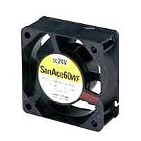 Sanyo Denki 9WF0624H402 ພັງລົມ Axial DC Axial, 60x60x25mm, 24VDC, ກັນນ້ຳມັນ