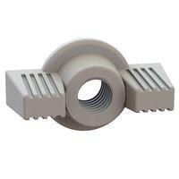 Essentra Components 06M040070DLWN ກຸມປຸ່ມປິດ Wing Nut Deco Lock Wing Nut, M4 X .7 Thread, 8mm Height