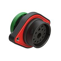 Amphenol SINE Systems AHDP02-24-14SN-BRA ຕົວເຊື່ອມ 14 ຕຳແໜ່ງ ຕິດຕັ້ງບົດປະຕູ