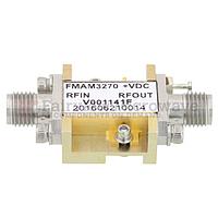 Fairview FMAM3270 2.5 dB NF, 2 GHz to 20 GHz, Low Noise Broadband Amplifier with 13 dBm, 14.5 dB Gain and SMA