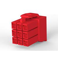 AMP Connectors - TE Connectivity 176276-2 ປະກອບກຳລັງໃຫ້ກັບບອດ AMP ປະກອບກຳລັງສາກົນ POWER PLUG 9P