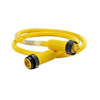 Amphenol SINE Systems MN37A4AC01M150 ຕົວເຊື່ອມມົດຕະຖານຮູບວົງມົນ MINI 3POS CRDSET M-F 16AWG 3M