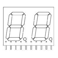Lumex LDD-M512RI-RA ຈອງສະແດງຕົວເລກ ຈອງສະແດງ LED