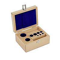 KERN 313-060-100 ກະຕ່າໄມ້ສໍາລັບຊຸດນ້ຳໜັກ (ຮູບລອຍ/ກະທົບ, 1 mg - 1 kg)