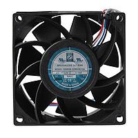 Orion Fans OD8038-48MBVXE10A ພັນຫລັງລົມ Vaneaxial Vane Axial Fan, 80x80x38mm, 48VDC, 90CFM, 1"H2O, ປະສິດທິພາບສູງ, Tach/PWM