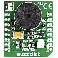 Mikroe MIKROE-945 ລະເບີດສຽງ Ceramic/Piezo BUZZ click MIKROBUS VERSION