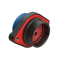 Amphenol SINE Systems AHDP02-24-14PR-WTA ຕົວເຊື່ອມຕໍ່ 14 ຕໍ່ຕຳແໜ່ງ ຕິດຕູ້, ກົດ, ຂະໜາດຮອບ 24, ຕົວແປງການດັບກວ້າງ