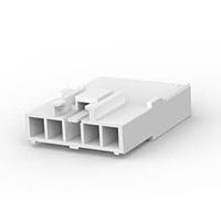 AMP Connectors - TE Connectivity 178479-1 ຮອງສະໜອງສາຍແລະຮອງສາຍ AMP UP CAP HSG F/H 5P ສີທຳມະຊາດ