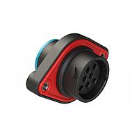 Amphenol SINE Systems AHDP02-18-08SR-SRA ປະຕູຮັບ 8 ຕຳແໜ່ງ, ຂະໜາດປິດ 18