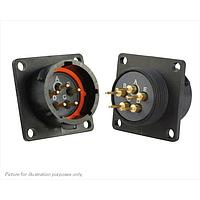 Eaton Souriau-Sunbank UTS014D5P ຮອບຮອງ 5P SQ FLANGE PIN RECEPTACLE ຂະໜາດ 14D
