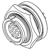 CONXALL W4291-11SG-3ES ຕົວເຊື່ອມ MU WR PNL 11#20 SKT PCT