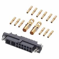 Harwin M80-4C11205F1-02-325-00-000 ພາວເລີ້ມໃຫ້ບອດ FEMALE CRIMP/SCREW 2 POWER+12 SIGNAL