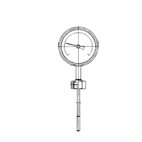 Jumo 608201 ເຄື່ອງວັດແທກອຸນຫະພູມແບບປັດ (0 ~ +120 °C)