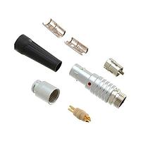 NorComp 820B003-173L301 Connectors IP50 Male Push-Pull Cable Mount 3 Position Straight Dip Solder