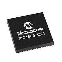 Microchip Technology PIC18F55Q24-I/6LX ມາຄຣອຄຄອນໂຕເລີ 32KB Flash, 2KB RAM, 512bytes EEPROM, MVIO, 10b ADC2, 8b DAC, ACP, Comp, PWM,