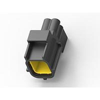 AMP Connectors - TE Connectivity 184307-1 ຮາວຊິ້ງ 2X2 CAP ASY KEY D C4