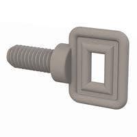 Essentra Components 0131218FHWS075 ກຸມນິ້ວ ກຸມປີ້ງປາກ, ຫົວແບບແກ້ວ, ການດັບກະດູກ 5/16-18