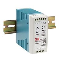MEAN WELL DRA-60-12 ເຊັດຊິ້ນສະພລາຍ 60W 12V 5A ການປັບແຕ່ງແຮງແລະກະສົດກະທົບ