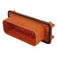 AMP Connectors - TE Connectivity 1-776163-6 ຫົວຂໍ້ 35P AMPSEAL HDR ASSY ມີ GSKT AU ສີສົ້ມ
