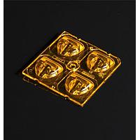 Ledil C19004_AMBER-2X2-DWC ເລນ LED ສາກົນແສງສວ່ນທາງເສັ້ນແສງ