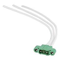 Harwin M300-MC50305M1-0450L ການປະກອບສາຍສະເລັຍສະເລັຍ 3MM M/L CA 03 450MM 18AWG SIL