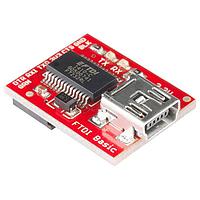 SparkFun DEV-09873 ເຄື່ອງມືພັດທະນາອິນເຕີເຟສ FTDI Basic Breakout 3.3V
