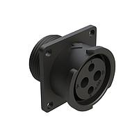 Amphenol SINE Systems FLS014N2S03 ຕົວເຊື່ອມ 4 (2+2) ຕຳແໜ່ງ ກົງສີ່ແຂນ ຮັບສະບັບ