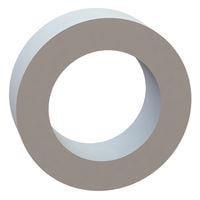 Essentra Components 17W01870 ວອຊເຊີແບບແບບແບບແບບ, .120 ID, .187 OD, .062 ຄວາມຫນາ, ທຳມະຊາດ, ໄນລອນ