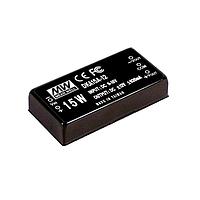 MEAN WELL DKA15C-12 ອິສເອລເທດ 36-72Vin +/-12Vout 62.5-625mA, 15W