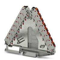 PHOENIX CONTACT 3270226 ບລັອກຕໍ່ສາຍບົດບົວ DIN PTRVB 8-PV /RD