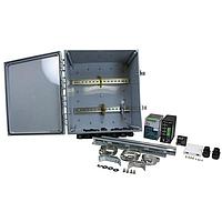 Lantronix OCA-1AA200 ຕູ້ວາງແລະຕູ້ວາງ Racks & Rack Cabinets CABINET BUNDLE, 384 SWITCH, 25160 PS, (2) FMK
