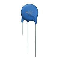 EPCOS B72214R2301K501 ວາຣິສໂຕຣ ThermoFuse Varistors, ຄວາມແຮງແຮງງານສູງສຸດ [AC]=300Vrms, ກະສົບກະສົບສູງສຸດ Imax(8/20 s,1time)=6kA
