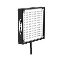 Banner Engineering LEDIA62X62M ໄຟສະແດງພື້ນທີ່ PresencePLUS 62 x 62 mm; ໄຟ LED ອິນເຟຣດ 24 V dc; ສາຍຍາວ 2 m (6.5 ft) ມີຂໍ້ຕໍ່ 3 ໝວດຊາຍ; ເຊື່ອມຕໍ່ກັບ P4