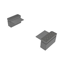 Samtec IDSD-05-D-05.00 ການປະກອບຊ່ອງສອງແຖວ IDC ຮ່ວມຮອບຮ່າງສັ້ນແບບສາຍສີແຖວແບບແຖວແບບແຖວ