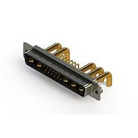 EDAC 629-17W5250-4N2 ຕູ້ຕິດຕໍ່ D-Sub ປະສົມມຸມຂວາ ຕູ້ຕິດຕໍ່ພະລັງງານ Combo D-Sub