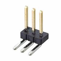 Harwin M50-3930342 ພິນສະຕຣິບ 3 ທາງ SIL HORIZ PCT P/HDR