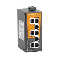 Weidmuller 1240900000 ອຸປະກອນສະຫນັບສະຫນູນ Ethernet ບໍ່ມີການຈັດການ IE-SW-BL08-8TX