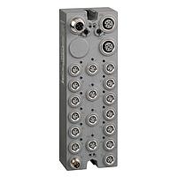 SCHNEIDER TM7NCOM16B ຕົວເຊື່ອມຕໍ່ມິຕຣິກວົງກົມ IP67 CANOPEN IO BLOCK/16 DIO/M8