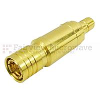 Fairview SA4B-10 10 dB Fixed Attenuator SMB Plug To SMB Jack Up To 4 GHz Rated To 2 Watts With Brass Body