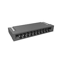 Amphenol FCI HFW10R-2STE1H1LF ຫົວກາງສະເພາະ 1.00mm Flex Connector, ຊຸດ HFW-R, 10 ຕຳແໜ່ງ, ຕິດຕໍ່ດ້ານບ້າງ, ການເຂົ້າດ້ານຂ້າງ ຕິດຕັ້ງພື້ນຜິວບໍ່ໃຊ້ ZIF Connector, ເທີມທີ່ຜິດດ້ວຍບ່ອນຫອມ, ບໍ່ມີຮາດກະທົບຮາດກະທົບ.