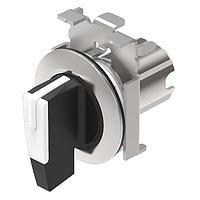 EAO 45-2828.4D90.001 Switch Actuators Selector switch actuator 2 positions white flush mounting 0-main 90? long lever front metal