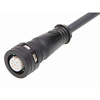 Molex 1204010089 ສາຍ DE Cordset 5P FM(ST) ເປັນ M(90) PUR WSOR 1M ສອງທ້າຍ